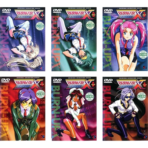 バーンナップエクセス 全6巻 レンタル落ちDVD 今井由香 岡本麻弥 □バーンナップ エクセス 全6巻 レンタル版DVD 今井由香/岡本麻弥